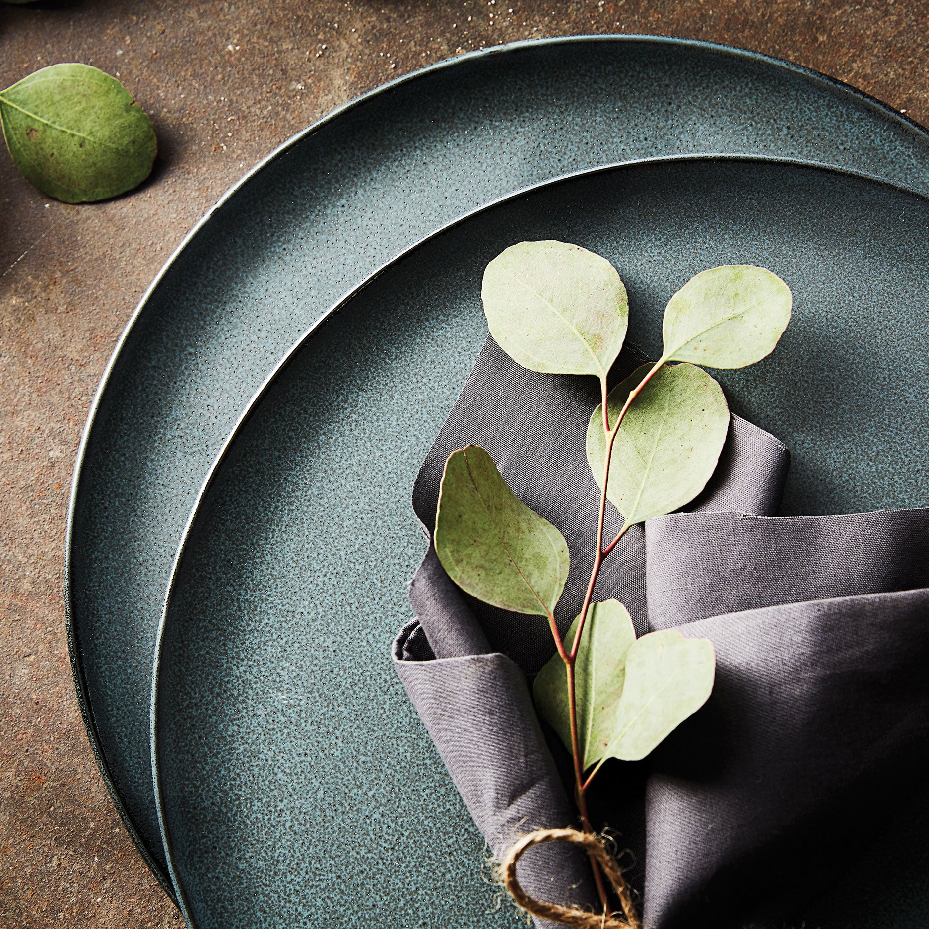 RAW middagstallerken Ø28 cm northern green